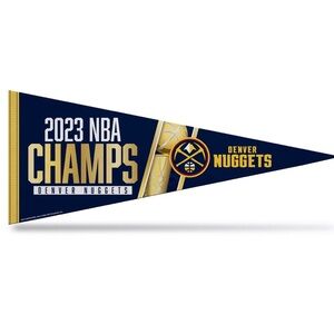 Licensed Denver Nuggets 2023 Championship Pennant